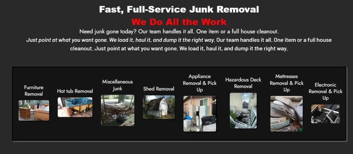 Junk Removal in Jacksonville, FL by GHS Homes Services LLC