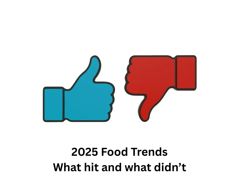 2025 Food Trends: Thumbs up or Thumbs down