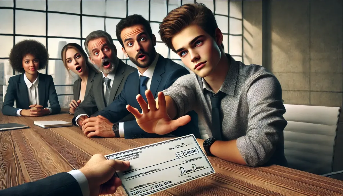The Board BEGGED Him To Take Their Money...