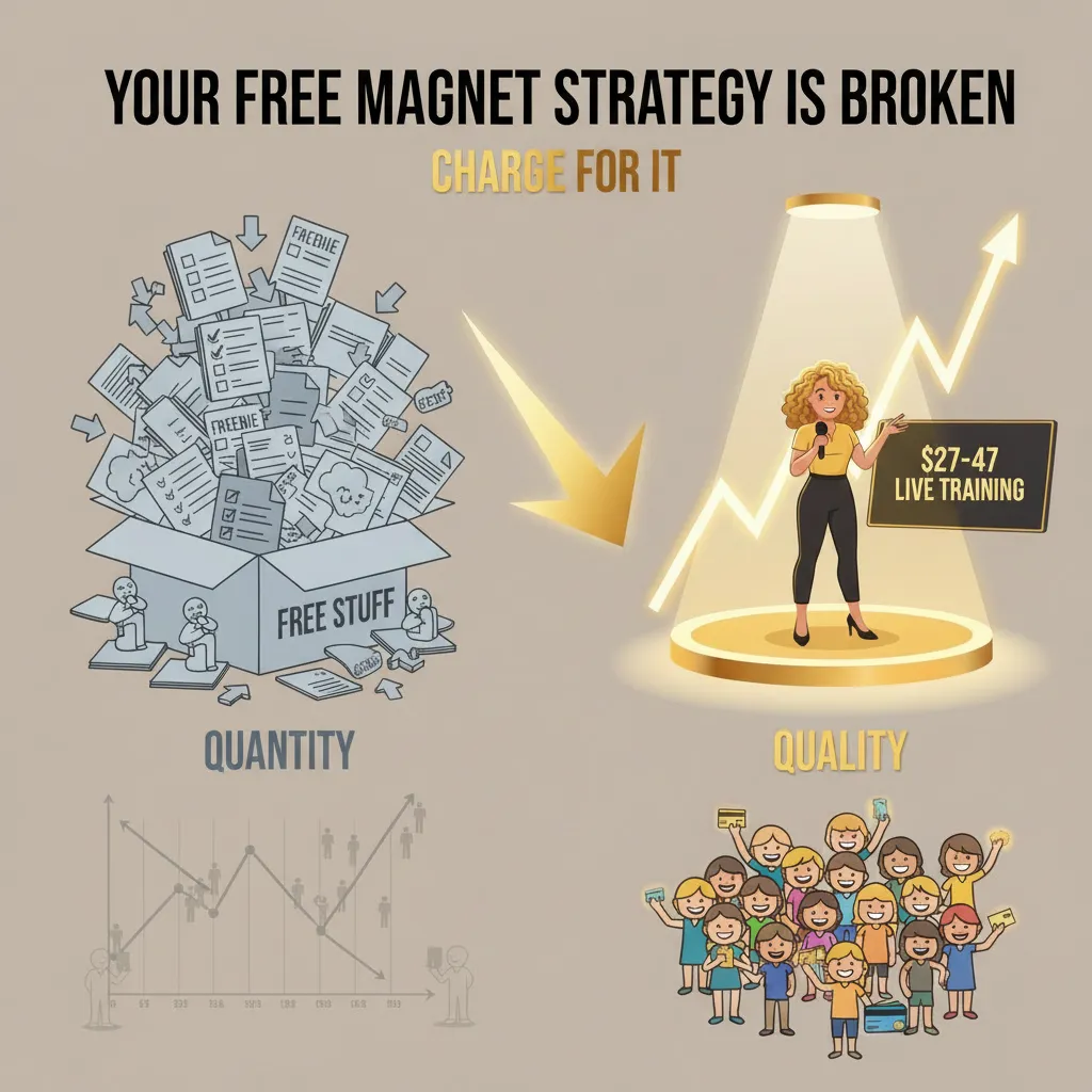 Why free lead magnets suck
