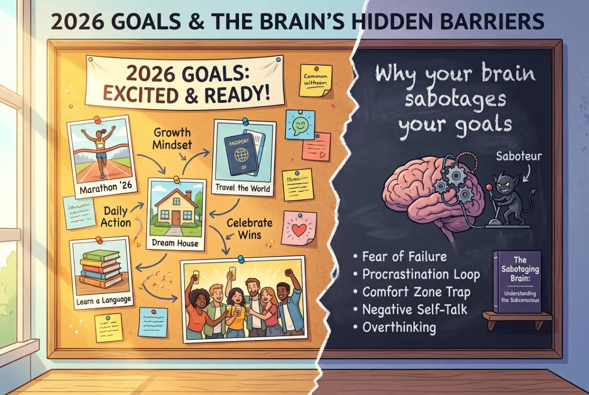 Why your brain sabotages your goals (even when you're motivated)