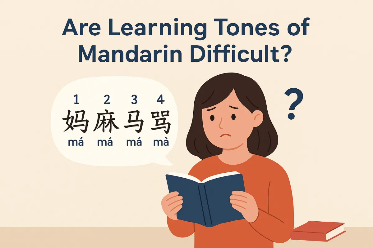 Are Learning Tones of Mandarin Difficult?