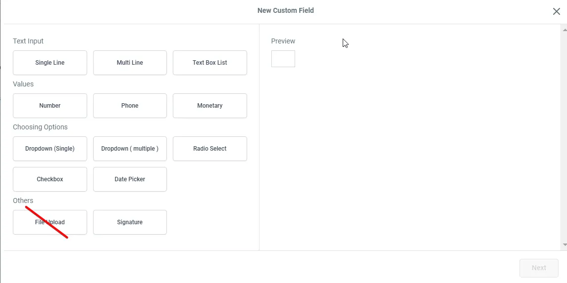 Custom Fields for Opportunities
