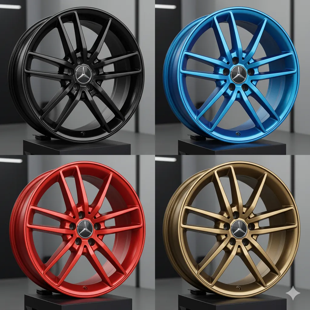 Powder Coated Wheels