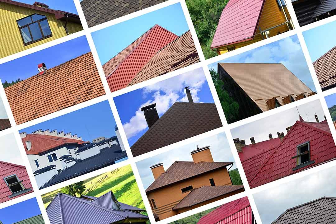different roofing materials