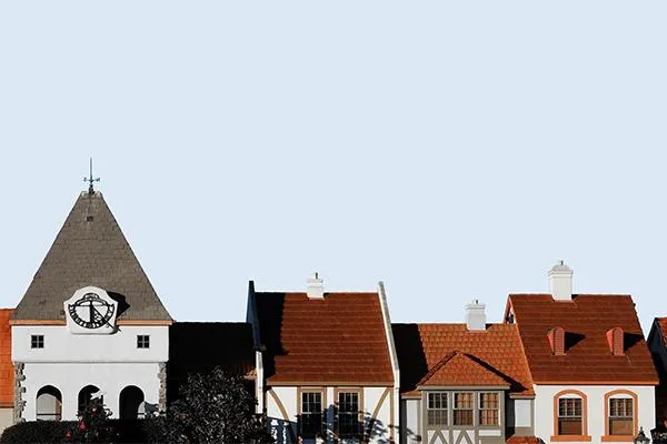 houses with different roof types