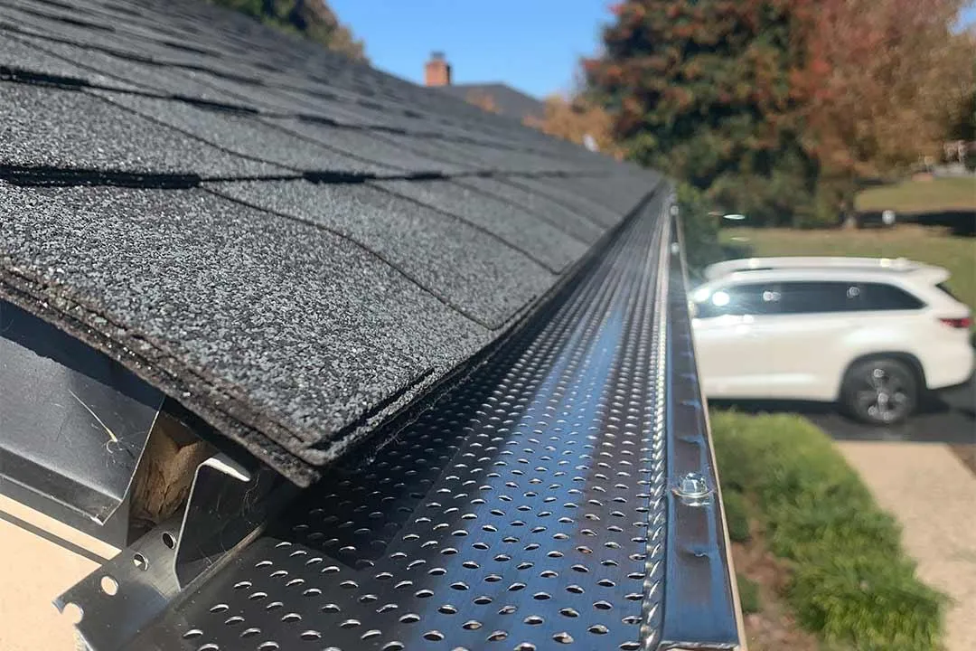 mesh screen gutter cover