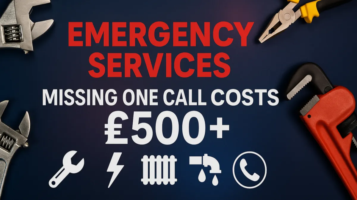 Emergency Services: How Missing One Call Costs £500+