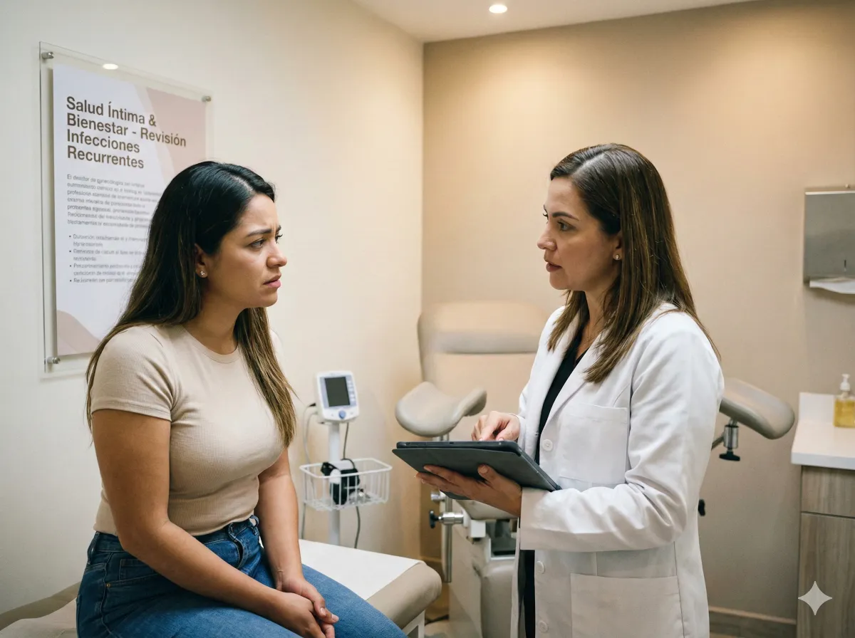 Infecciones vaginales recurrentes: causas, síntomas y cuándo acudir al ginecólogo