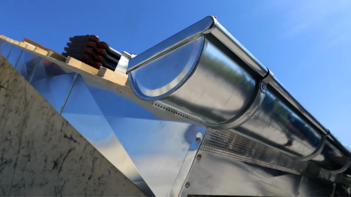 Professional gutter setup Kingwood TX