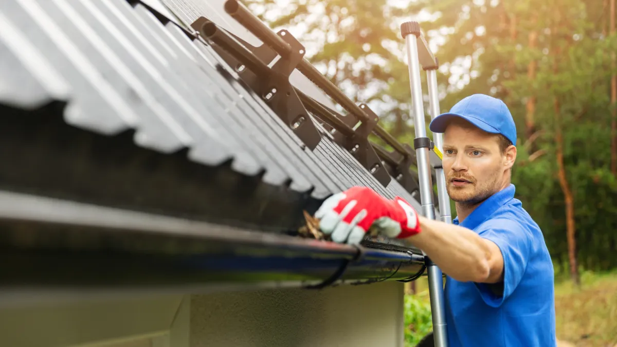 Professional gutter cleaning Ames TX