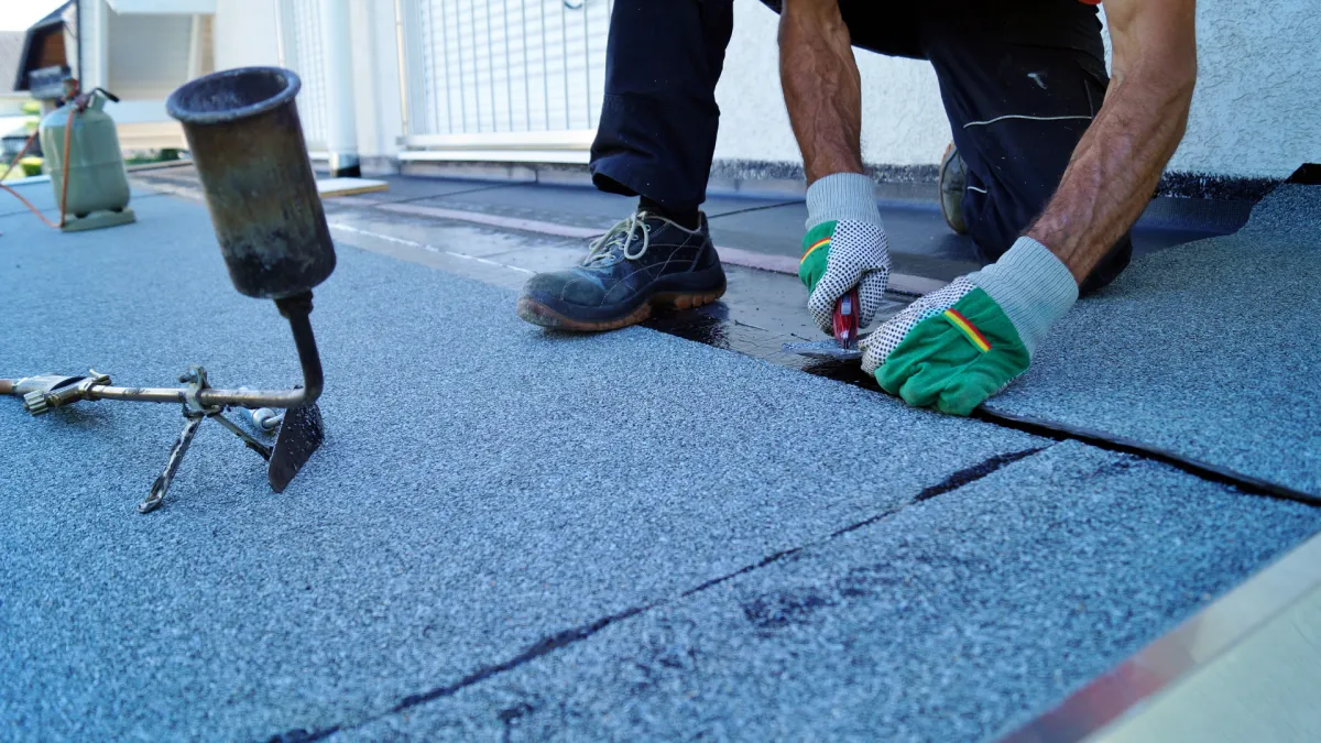 Flat roof installation experts Humble TX