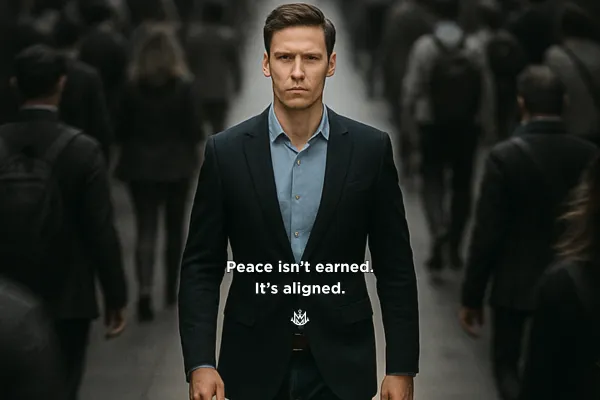 Peace Isn't Earned It's Aligned