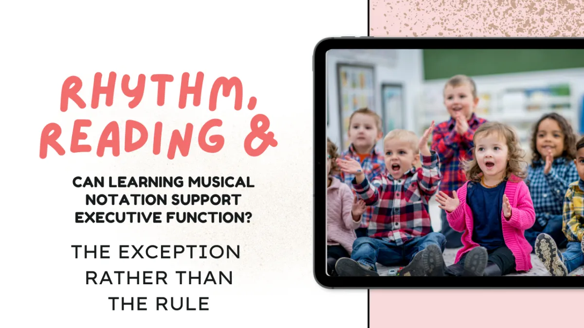 Learn to read music and develop executive functions: The exception rather than the rule