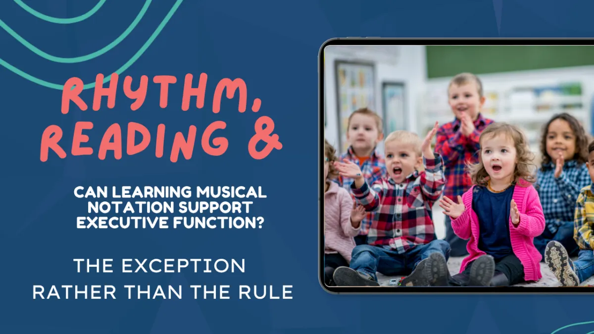 Learn to read music and develop executive functions: The exception rather than the rule