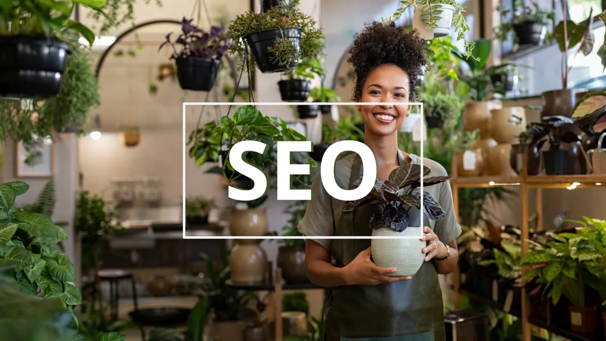 small business seo being depicted 