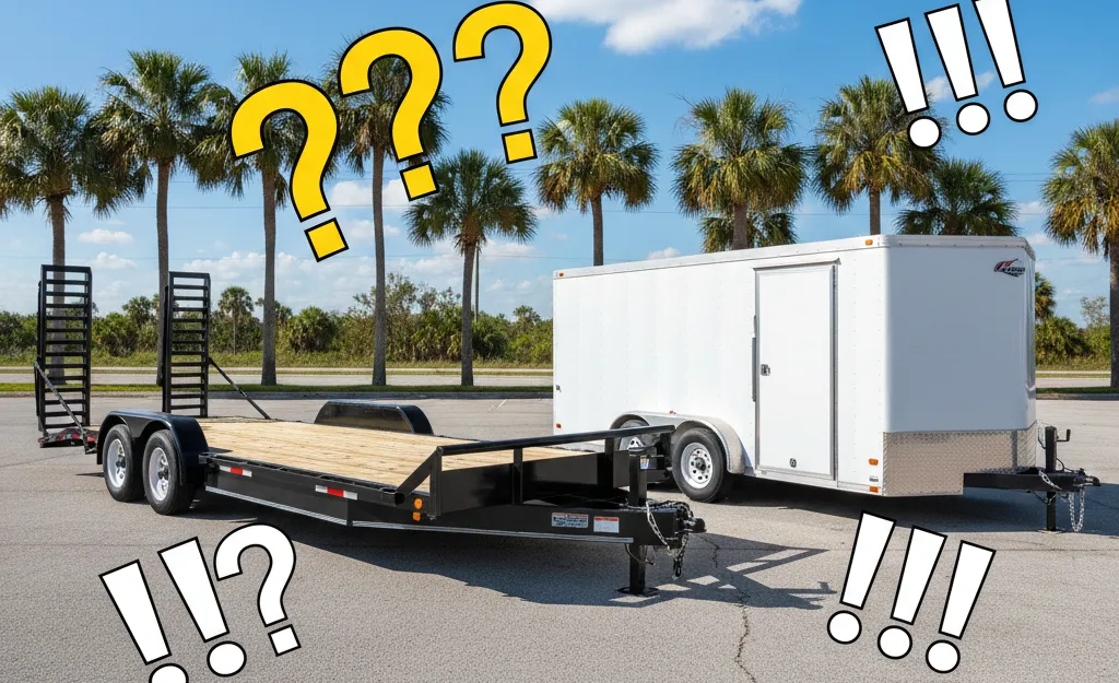 Utility vs Enclosed Trailers: Which Should You Rent in Volusia County?