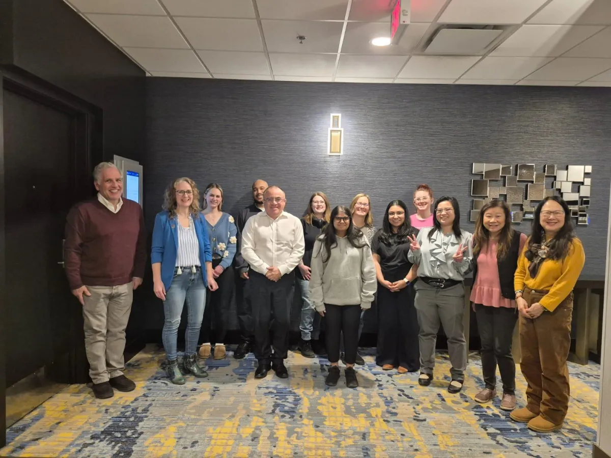 Students in a group picture