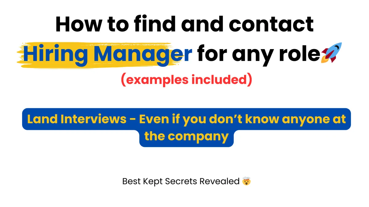 Hiring Manager