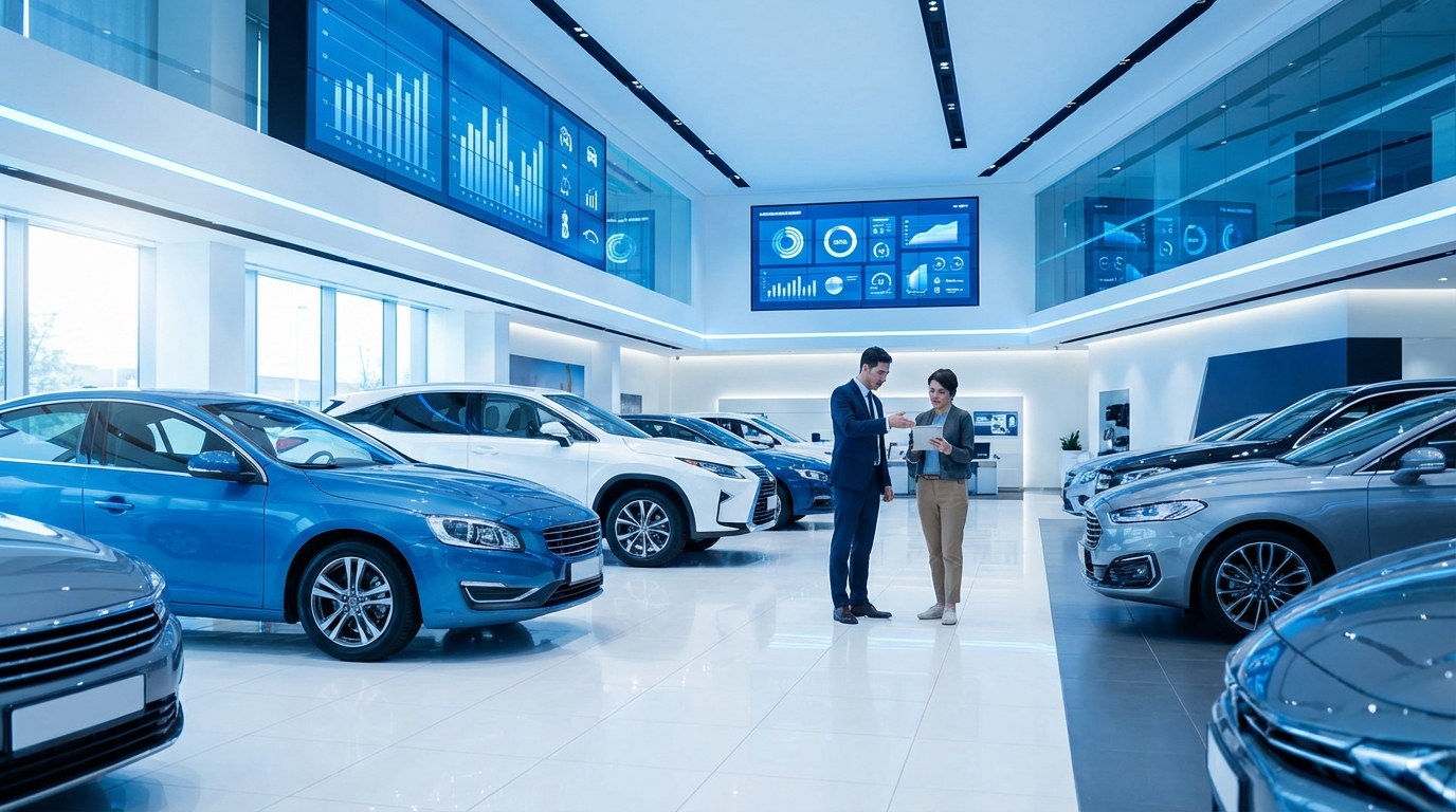 Split-screen comparison showing manual car listing process on left versus automated bulk posting dashboard on right, with Facebook Marketplace interface visible