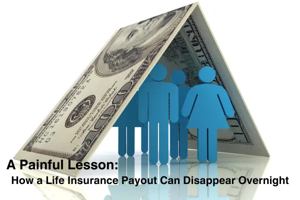 A Painful Lesson: How a Life Insurance Payout Can Disappear Overnight