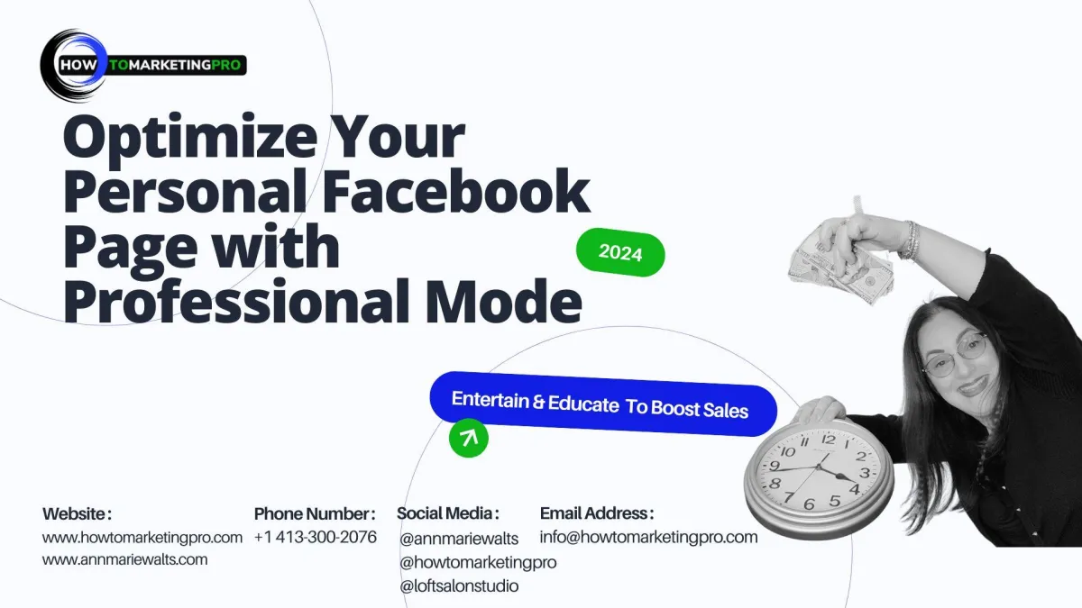 How To Turn On Professional Mode on your Facebook page