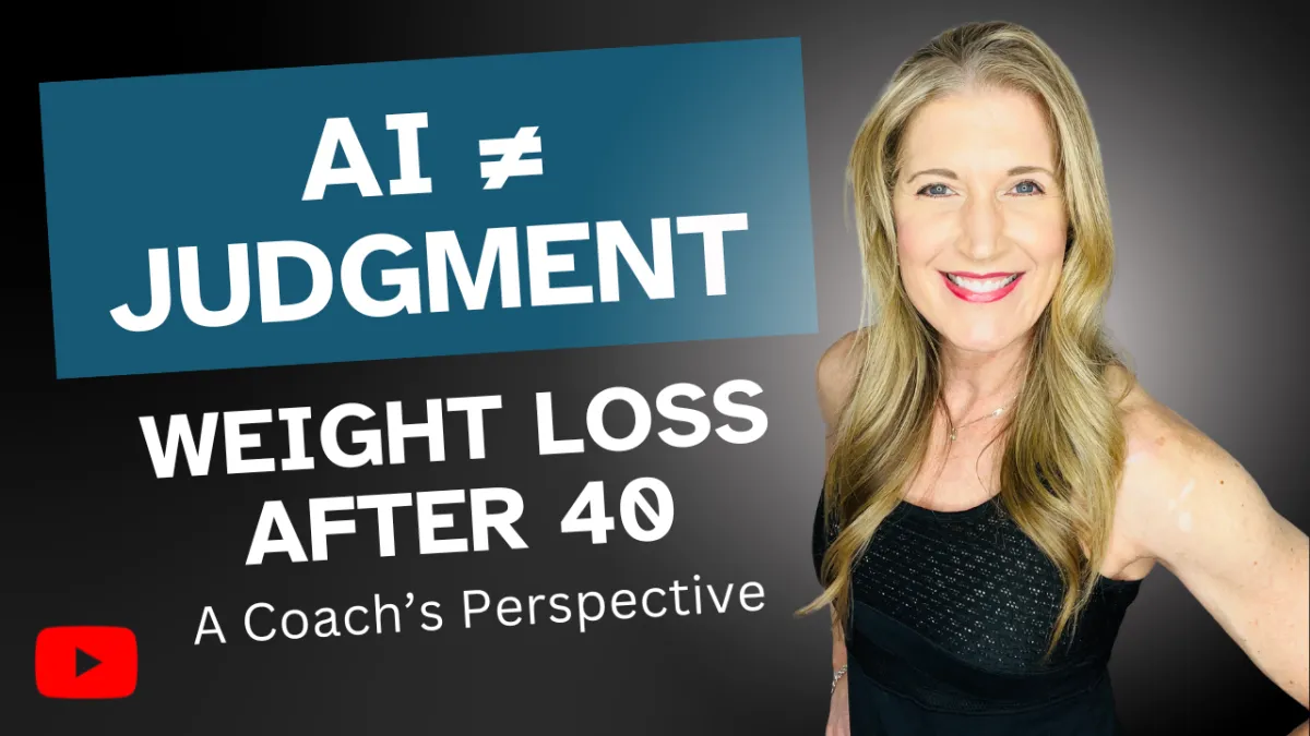 Using AI for Weight Loss After 40: A Health Coach’s Perspective