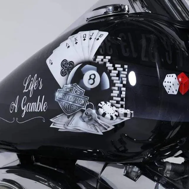 Skulls & Gamberling Airbrush Theme