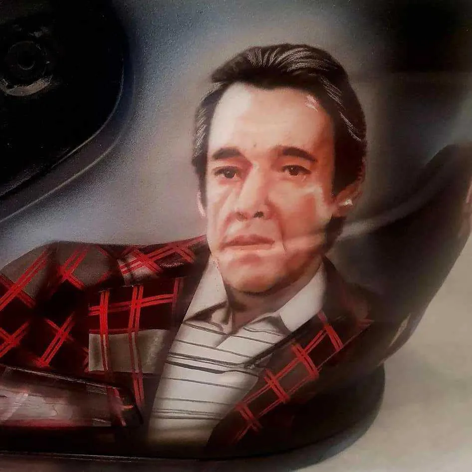 Only Fools And Horses Airbrushed Themed Helmet