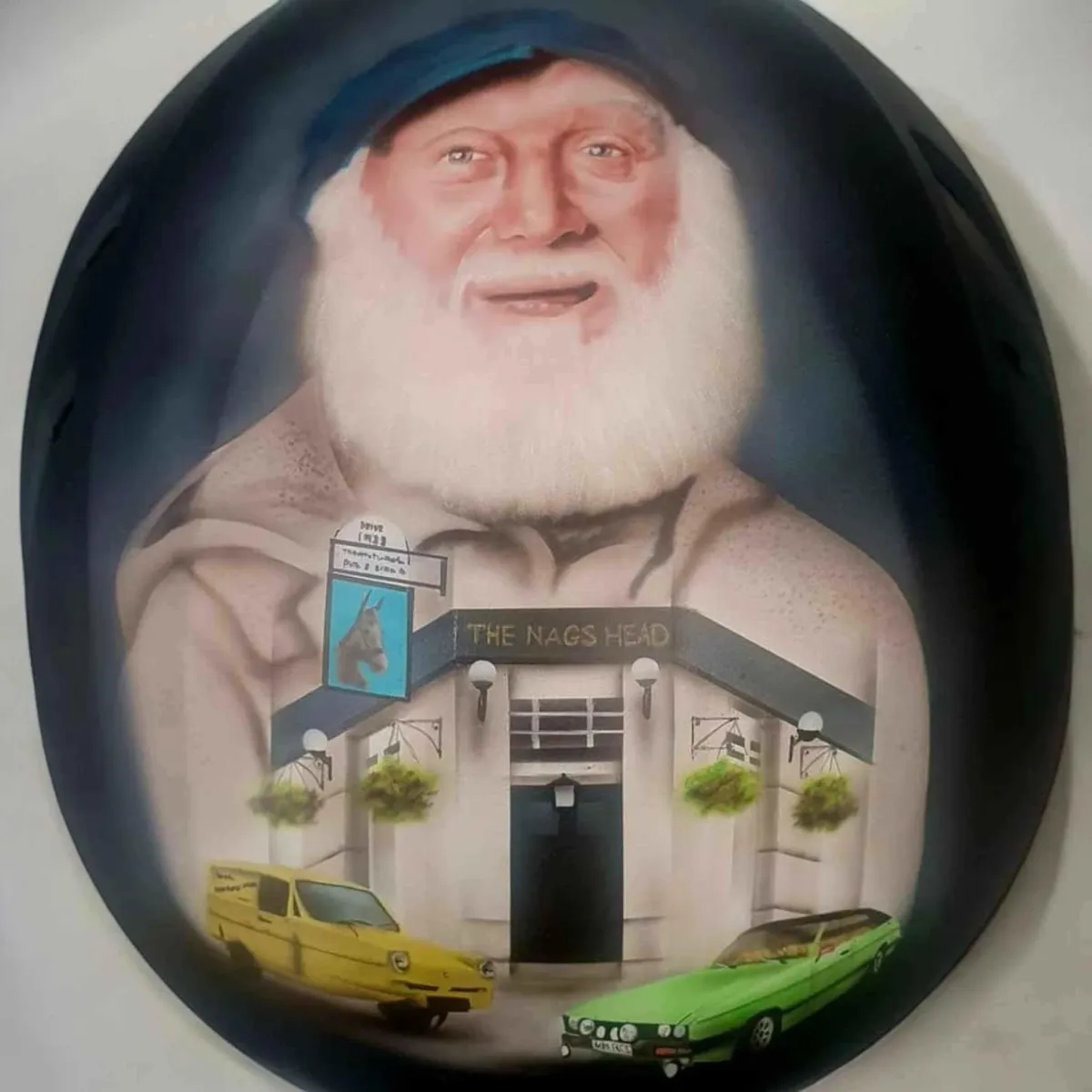 Only Fools And Horses Airbrushed Themed Helmet