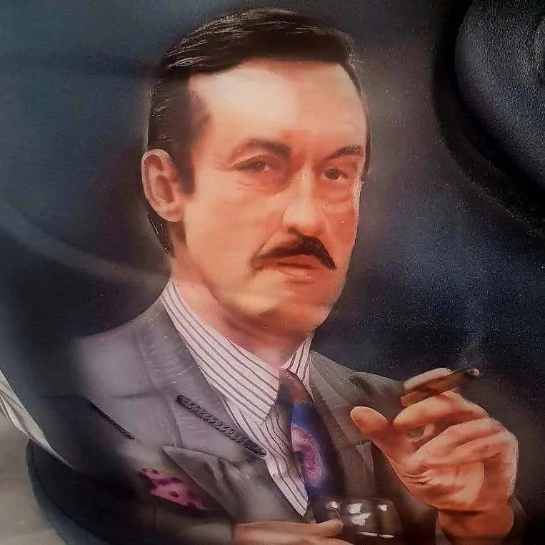 Only Fools And Horses Airbrushed Themed Helmet