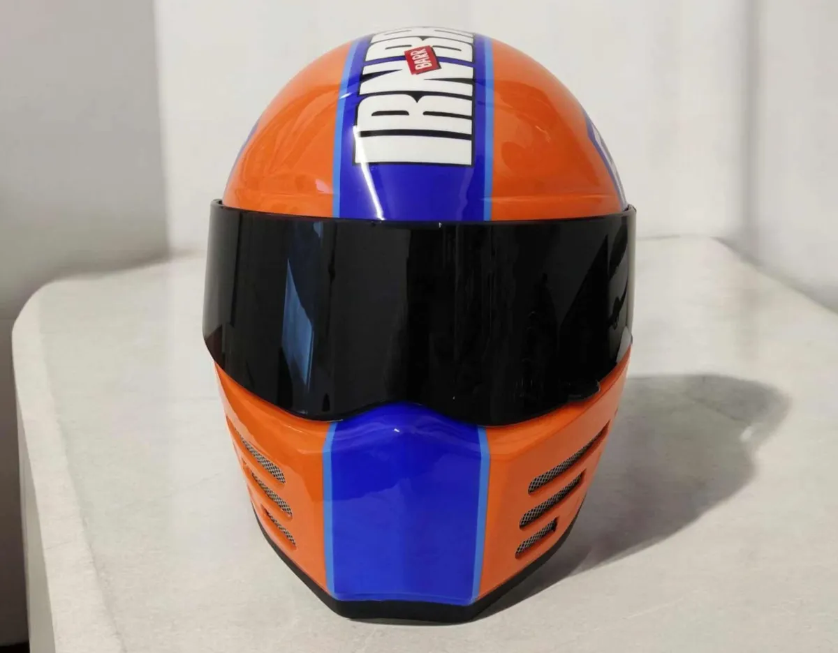 Irn Bru Airbrushed Themed Helmet