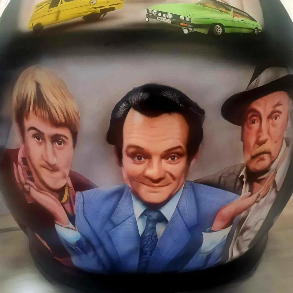 Only Fools And Horses Airbrushed Themed Helmet
