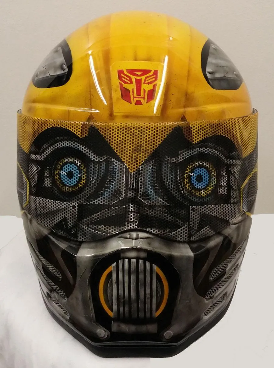 Bumblebee Airbrushed Themed Helmet