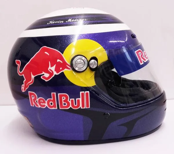 Redbull Themed Airbrushed Helmet