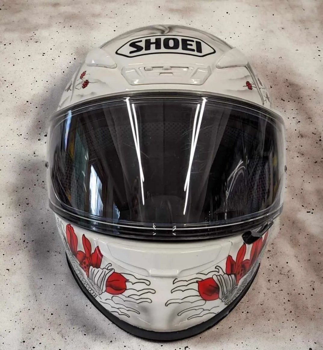 Japanese Themed airbrushed Helmet