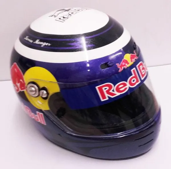 Redbull Themed Airbrush Helmet