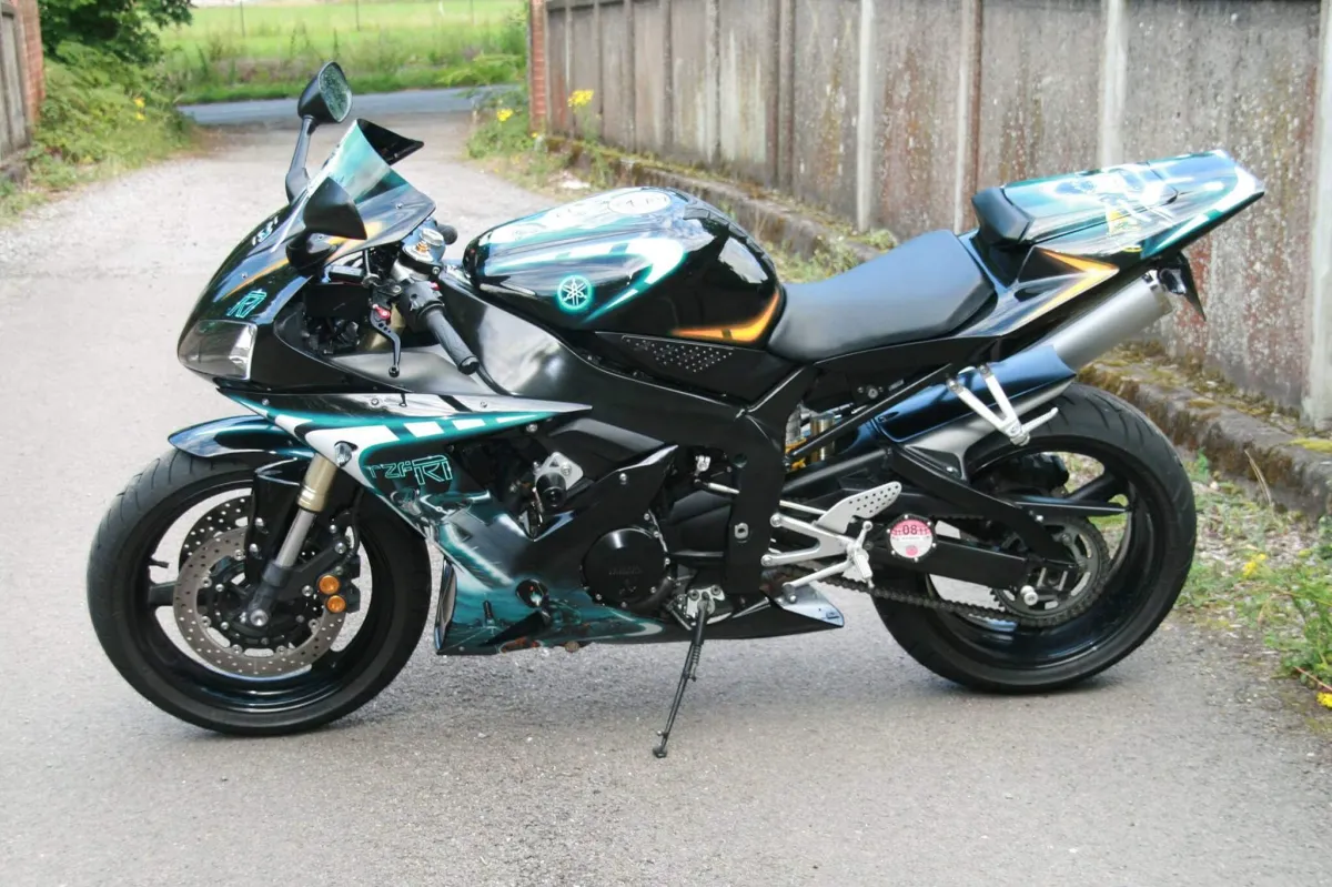 Tron Airbrushed Themed Yamaha R1