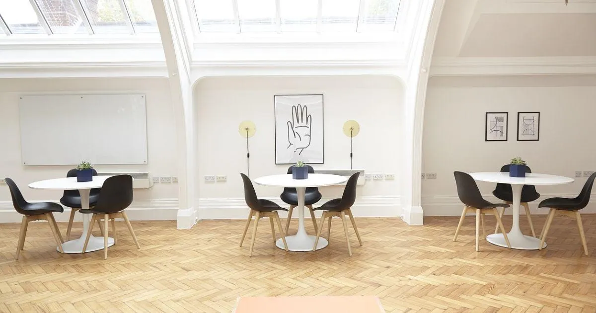 Interior white gray design