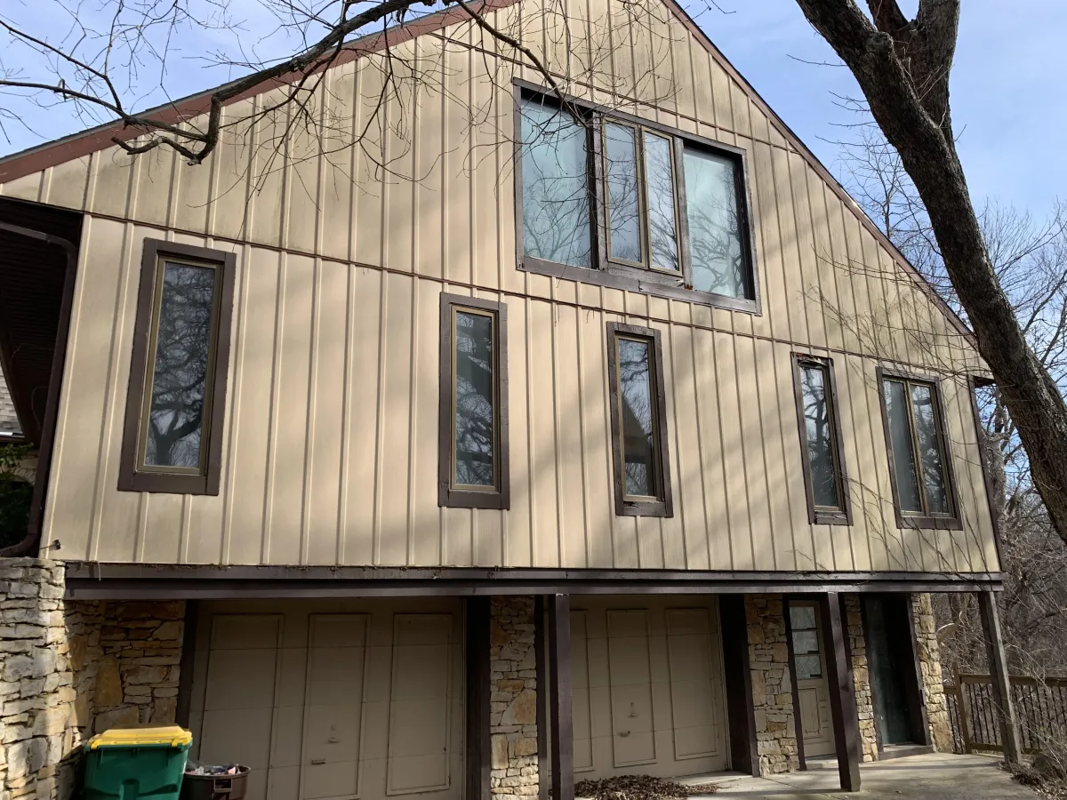 Exterior painting project in Stillwell #2