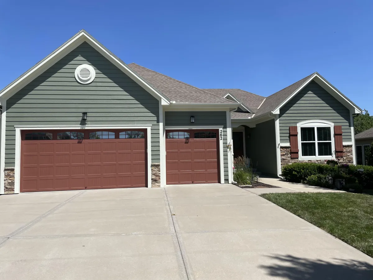 Exterior painting project in kansas city #1
