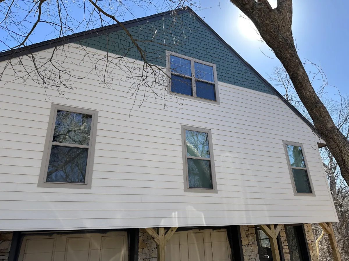Exterior painting project in Stillwell #4