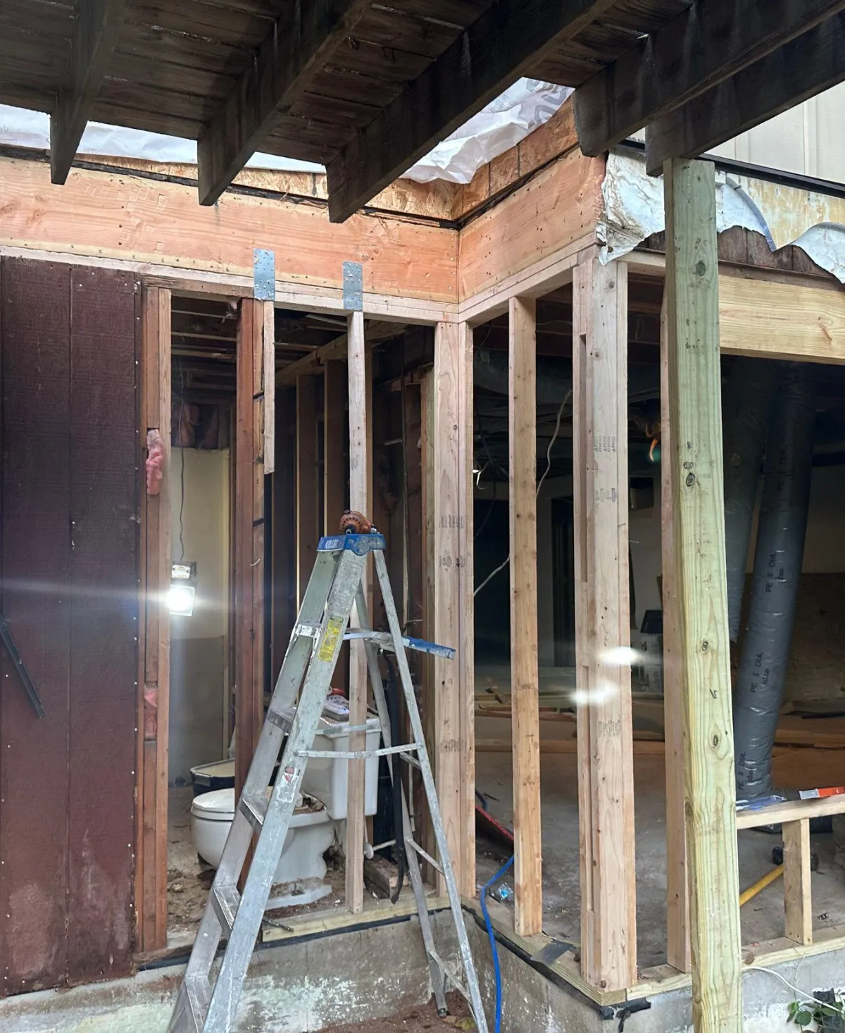 Johnson county - interior framing  #1