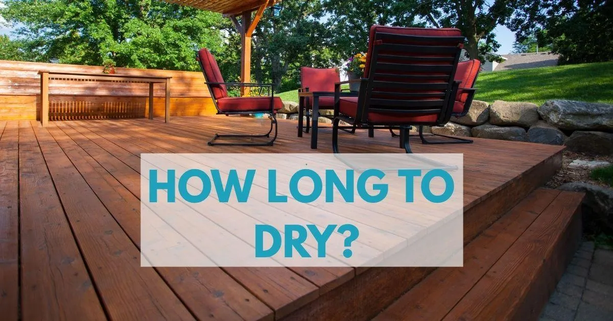 Deck Stain Drying Time | Kansas City Staining Experts