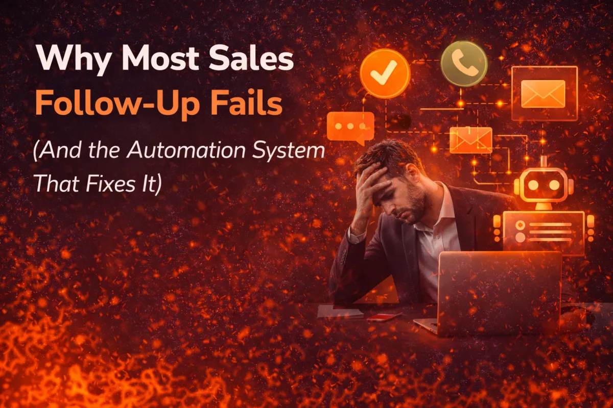 Why Most Sales Follow-Up Fails (And the Automation System That Fixes It)