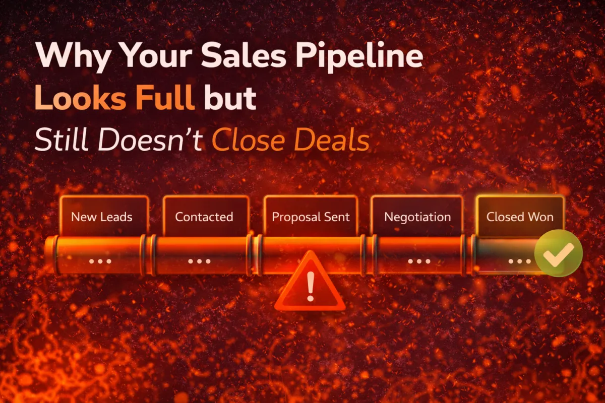 Why Your Sales Pipeline Looks Full but Still Doesn’t Close Deals