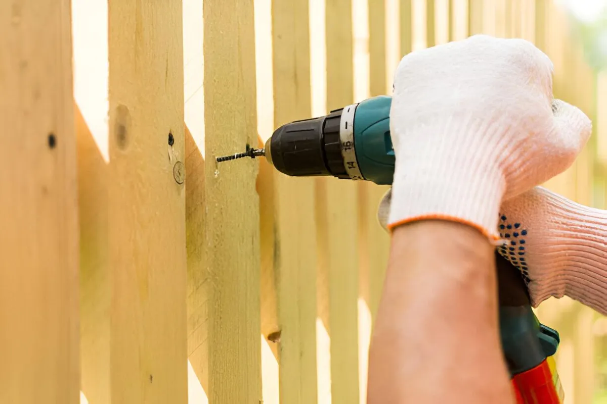 Wood fence maintenance and repair service in Albany GA