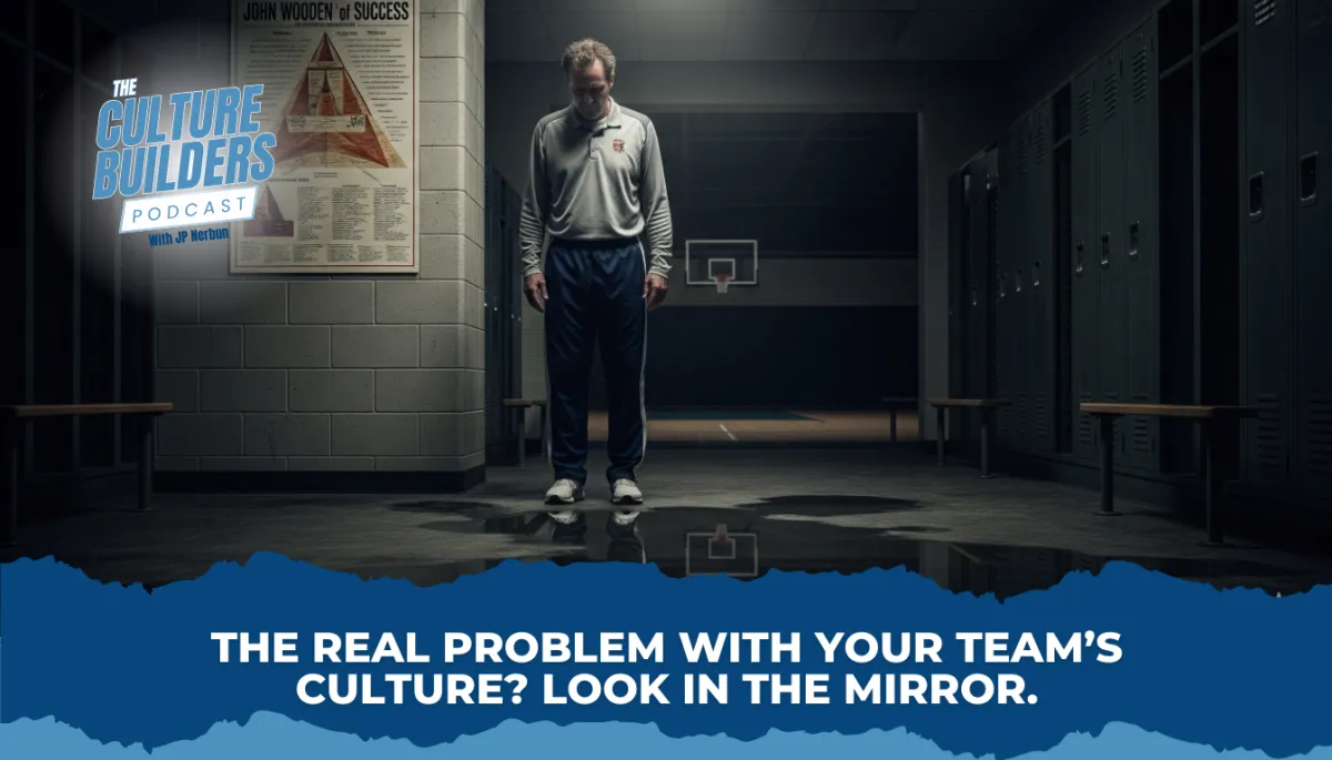 Coach looking in the mirror