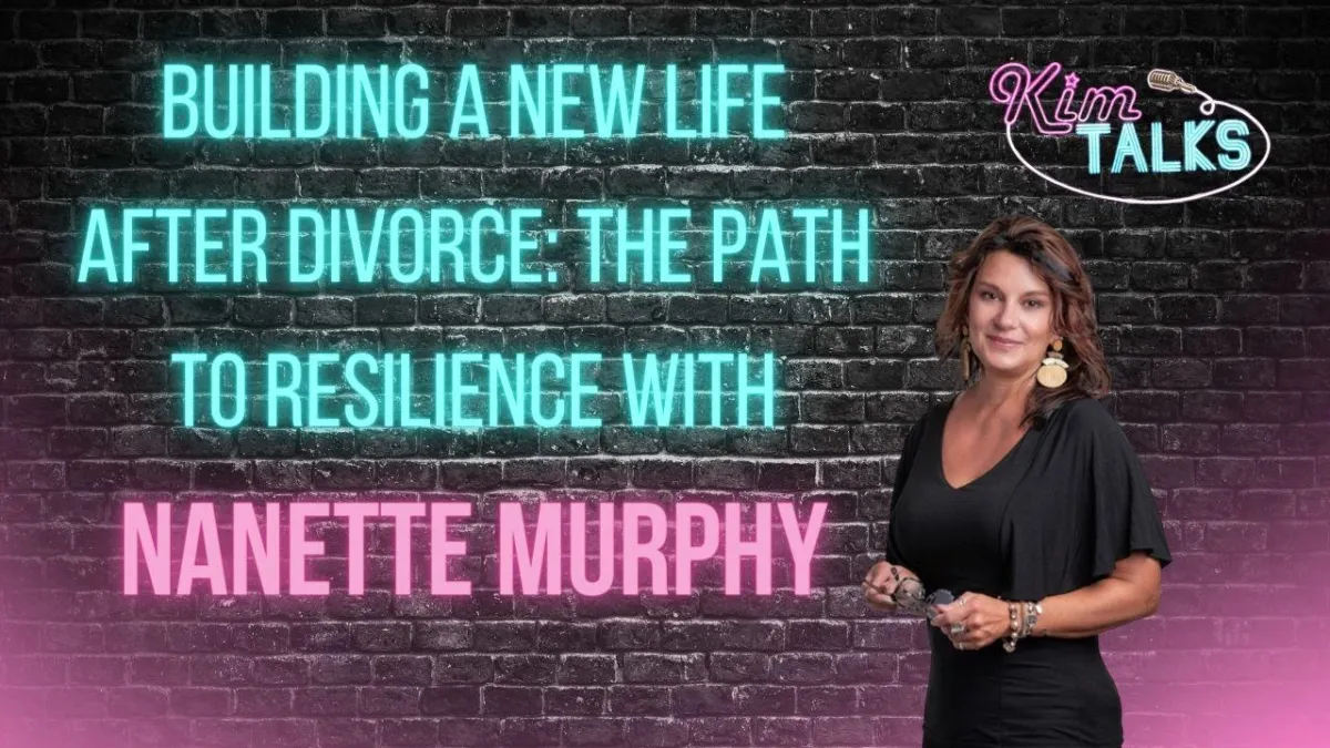 Vibrant and empowering: Join Nanette Murphy on the exhilarating journey of 'Building a New Life After Divorce.' The cover image radiates positivity, featuring Nanette's infectious smile against a backdrop of vibrant colors, symbolizing the resilience and joy that awaits in the post-divorce chapter. A visual celebration of strength, renewal, and the vibrant spirit of embracing life anew