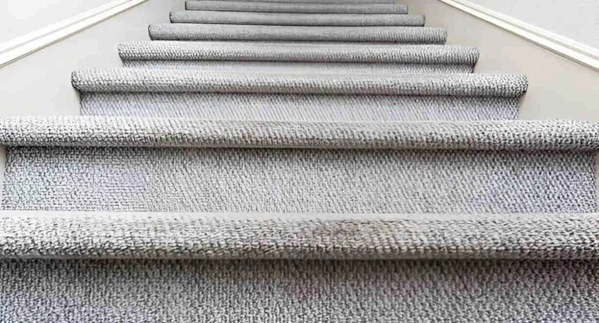 Clean Carpet on Stairs